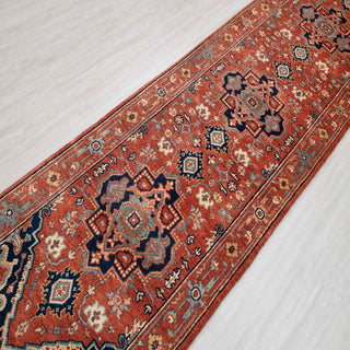 Joel 2'6x10 Persian Serapi Reproduction Runner Rug