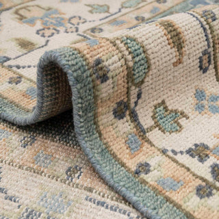 Tree of Life 8x10 Sage Green Garden View Wool Rug