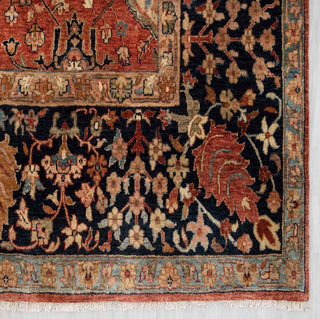 Kamyab - 9x12 High Knots Density Persian Tabriz Red Wool Rug