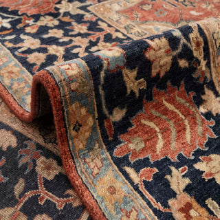 Kamyab - 9x12 High Knots Density Persian Tabriz Red Wool Rug