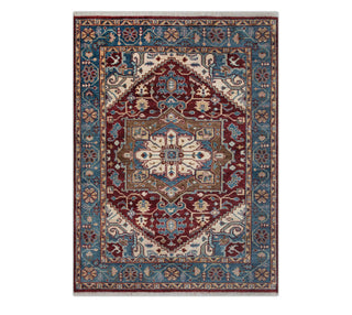 Richmond 8x10 Heriz Serapi Inspired Hand Knotted Wool Rug