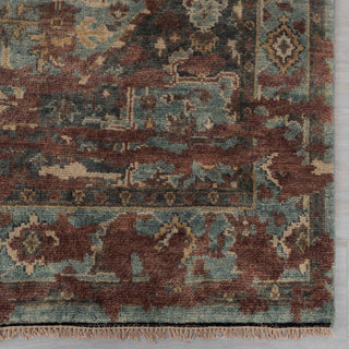 Paige 8x10 Distressed Vintage Persian Inspired Woolen Rug