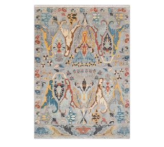 Soft Gray Colored Wool Vintage Persian Finish Fine Quality Weave Rug 