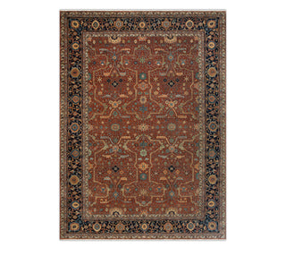 Vintage Persian Rug Carpet Rust Colored Wool For Living Room Rug