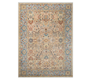 Zarin 9x12 Beige Persian Bidjar Reproduction Wool Rug