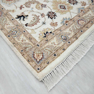 custom size persian floral ivory brown wool staircase handmade runner rugs